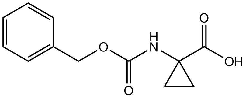 1-(芐氧羰基氨基)環(huán)丙烷羧酸,>98.0%(HPLC)